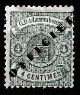 Luxembourg 1875 Dienstmarke Ongestempeld, Schmaler Type  MiNr.12 Type II (schmaler) - Strafport