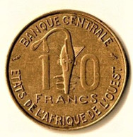 ETAT DE L'AFRIQUE DE L'OUEST / 10 FRANCS / 1969 - Afrique Occidentale Française