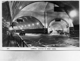 LIVERPOOL - Junction In Mersey Tunnel - Liverpool