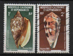 Nouvelle Calédonie  - 1981 -  Faune  - N° 446/447  - Oblit - Used - Used Stamps