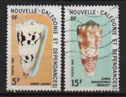 Nouvelle Calédonie  - 1984 -  Faune Marine - N° 481/482 - Oblit - Used - Usati