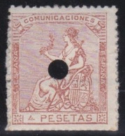 Espagne    .  Y&T   .   138      .   O    .    Trou - Used Stamps