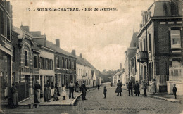 N°105090 -cpa Solre Le Château -rue De Jeumont- - Solre Le Chateau