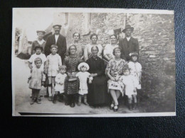 T1 - Carte Photo - Famille - à Localiser - Groupes D'enfants & Familles