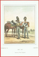 Armée Russe - Cuirassiers, 5ème Et 1er Régiments - Guerres Napoléoniennes - Lithographie - Uniforme - Prints & Engravings