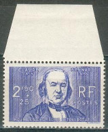 France 1940 - Claude Bernard ►►►Variété Papier Carton - Y&T N°464a ** Neuf Luxe 1er Choix - Neufs