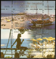 TURKISH REPUBLIC OF NORTHERN CYPRUS NICOSIA 2003 - EUROPA CEPT - VACATION - SHEET FULL PERFORATION - MNH - M - 2003