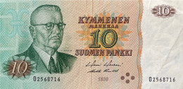 Finland 10 Markaa, P-111 (1980) - Very Fine - Finlande