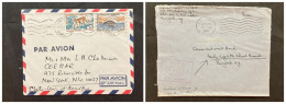 O) CAMEROUN, MUSTACHE MONKEY, MANATEE, LAKE OSSA, AIRMAIL CIRCULATED TO USA - Cameroun (1960-...)