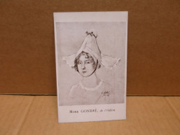 MONA GONDRE De L'Odéon Carte Illustrée - Teatro