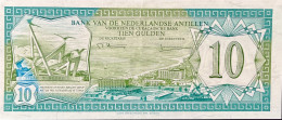 Netherland Antilles 10 Gulden, P-16a (14.07.1979) - Extremely Fine - Antille Olandesi (...-1986)