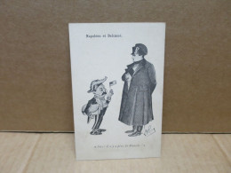 POLITIQUE Carte Illustrée Napoléon Et Delcassé (né à PAMIERS 1852) - Pamiers
