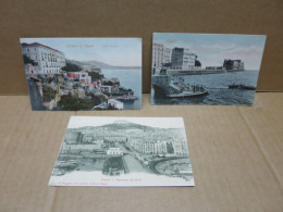 NAPOLI (Italie) 3 Cartes Vues Diverses - Napoli (Neapel)