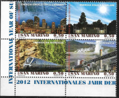 2012 San Marino Mi 2514-7 **MNH  Internationales Jahr Der Nachhaltigen Energie Für Alle - Neufs