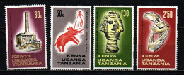 KENYA-UGANDA-TANZANIA - 1967 - Archaeological Relics Of East Africa - MNH - Kenya, Oeganda & Tanzania