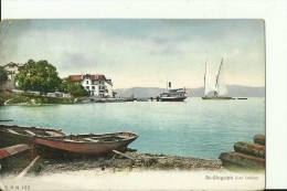VS218   --  SAINT GINGOLPH  --   SHIP, DAMPFER  --  1912 - Saint-Gingolph