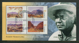 AUSTRALIA - 2002 ALBERT NAMATJIRA  MINI-SHEET MS 2208 FU - Mint Stamps