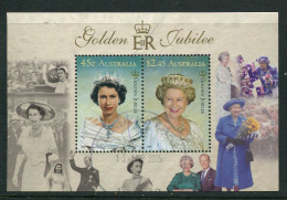 AUSTRALIA - 2002 GOLDEN JUBILEE  MINI-SHEET MS 2172 FU - Mint Stamps