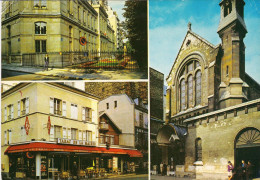 PARIS 75  : CAFE-TABAC De La Mairie , Eglise Espagnole  Et Mairie Du 16e - Cafés