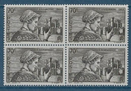 France 1949 - Bloc De 4 Valeurs Languedocienne Et Cathédrale De Béziers. Y&T N°448 ** Neuf Luxe 1er Choix - Nuevos