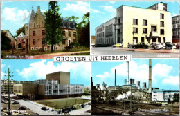 #3055 - Groeten Uit Heerlen, Stadhuis 1964 (LB) - Heerlen