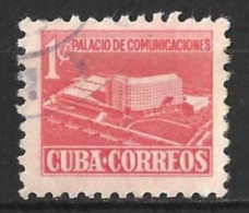 CUBA...." 1952..".....P.O. TAX........SG584........USED..... - Usati