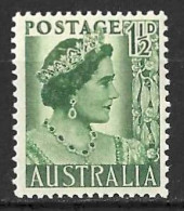 AUSTRALIA....KING GEORGE..VI...(1936-52..).." 1950.."......1 & HALFd.....SG236........MNH...... - Mint Stamps