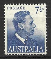 AUSTRALIA....KING GEORGE..VI...(1936-52..)......7 & HALFd.....SG251........MNH...... - Nuevos