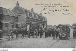 WATTRELOS . 59   DOUANE ..-- SCENES à La FRONTIERE . 1910 Vers PARIS ( Mme Blanche LECLERC ) . COECKELBERGH . - Wattrelos