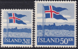 Iceland 1958 Sc 313-4  Set MLH* - Neufs