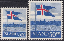 Iceland 1958 Sc 313-4  Set MLH* - Unused Stamps