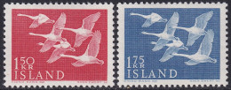 Iceland 1956 Sc 298-9  Set MLH* - Unused Stamps