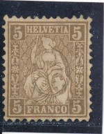 Suisse Helvetia N° 35a Neuf * - Unused Stamps