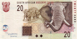 SOUTH AFRICA 20 RAND 1999 P-124b  AUNC - Afrique Du Sud