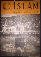 ISLAM Turkish Magazine MECCA KAABA On The Cover June 1958 - Tijdschriften