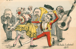 POLITIQUE MILLE Caricature Satirique Espagne Alphonse XIII Anda Loubetos - Mille