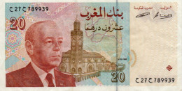 MOROCCO 20 DIRHAMS 1996 P-67a XF++ - Marocco