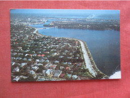 Airview  Tampa - Paper Peel Bottom Right Corner.  Florida > Tampa    Ref 6094 - Tampa