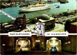 (3 R 20) Germany - Cruise Ship & Tunnel In Hamburg - Posted Underp-paid And TAXED To New Zealand - Papouasie-Nouvelle-Guinée