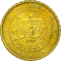 Slovaquie, 10 Euro Cent, 2009, SUP, Laiton, KM:98 - Eslovaquia