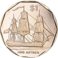 Monnaie, Îles Vierges Britanniques, Dollar, 2022, Pobjoy Mint, HMS Astrea.FDC - British Virgin Islands