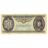 Billet, Hongrie, 50 Forint, 1989, 1989-01-10, KM:170h, SUP - Hongrie