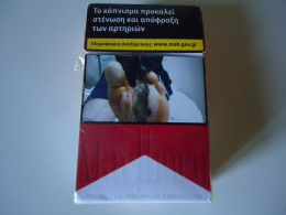 GREECE USED EMPTY CIGARETTES BOXES MARLLBORO - Tabaksdozen (leeg)