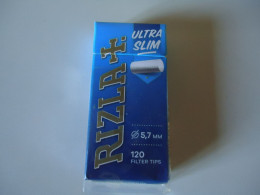 GREECE USED EMPTY CIGARETTES BOXES ULTRA SLIM FILTER TIPS - Boites à Tabac Vides