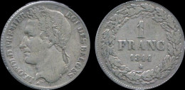 Belgium Leopold I 1 Frank 1844 - 1 Frank