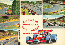 Sport Automobile * Circuit De Montagne Des Monts D'auvergne * Voiture De Course * Automobiles Pilotes * Pubs Shell Bp - Autres & Non Classés