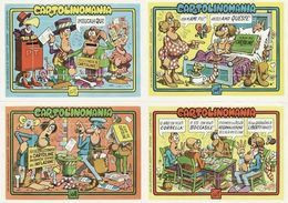 JACOVITTI CARTOLINOMANIA LOTTO DI 4 CARTOLINE - Fumetti