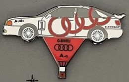 BALLON A AIR CHAUD  - MONTGOLFIERE - VOITURE AUDI A4 - DUNLOP CAR - LOGO - AUTOMOBILE - BALLOON -  G-BWRU - (32) - Audi