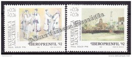 Argentina 1992 Yvert 1795- 96, Iberoprenfil 92, Buenos Aires International Philatelic Exhibition - MNH - Ongebruikt