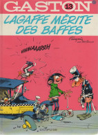 GASTON   "Lagaffe Mérite Des Baffes  "   Tome 13      FRANQUIN     DUPUIS - Gaston